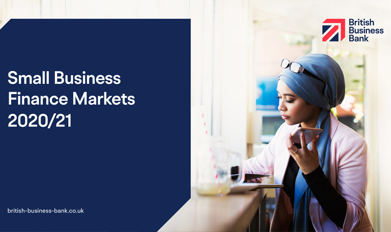 Small Business Finance Markets 2020/21 Report Front Cover