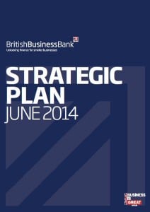 British Business Bank Strategic Plan 2014 Report Front Cover