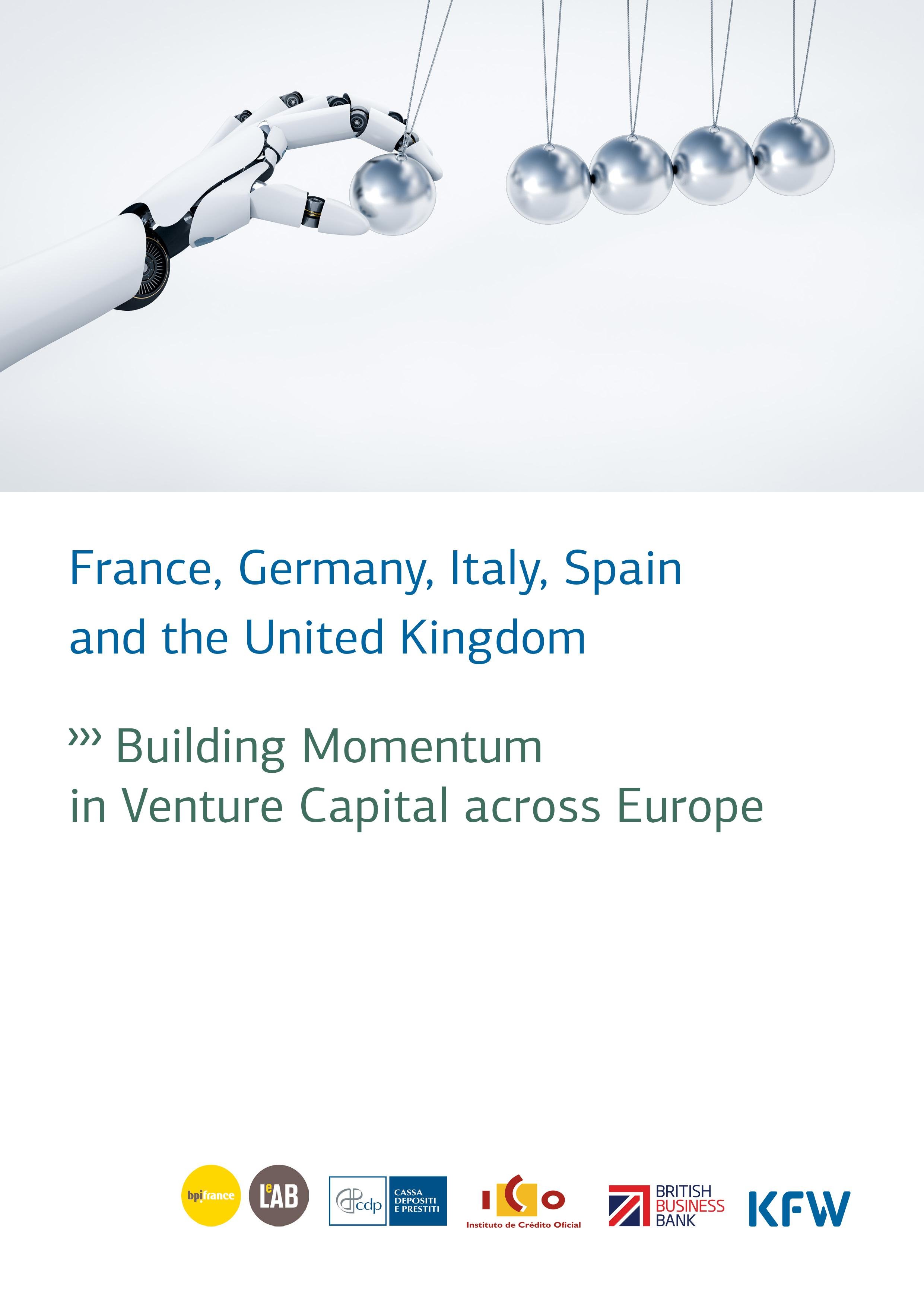 Building Momentum in VC across Europe Report Front Cover