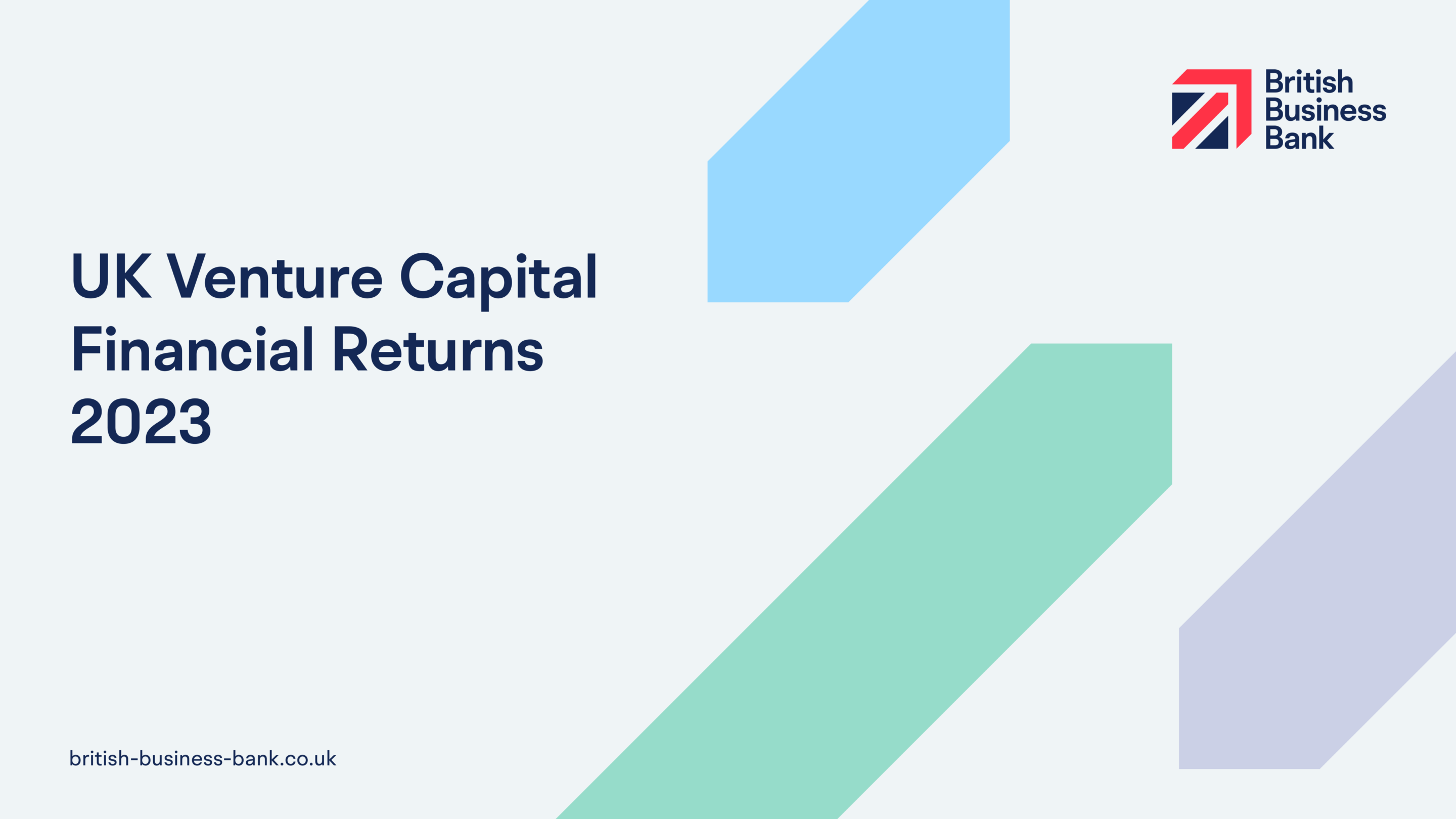 UK venture capital financial returns report 2023 front cover