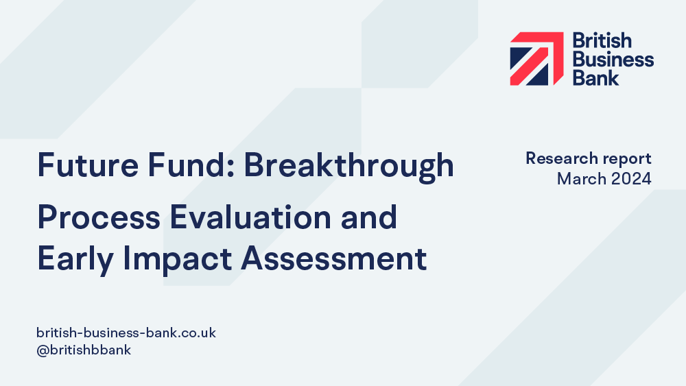 Future Fund Breakthrough Process Evaluation and Early Impact Assessment Report 2024