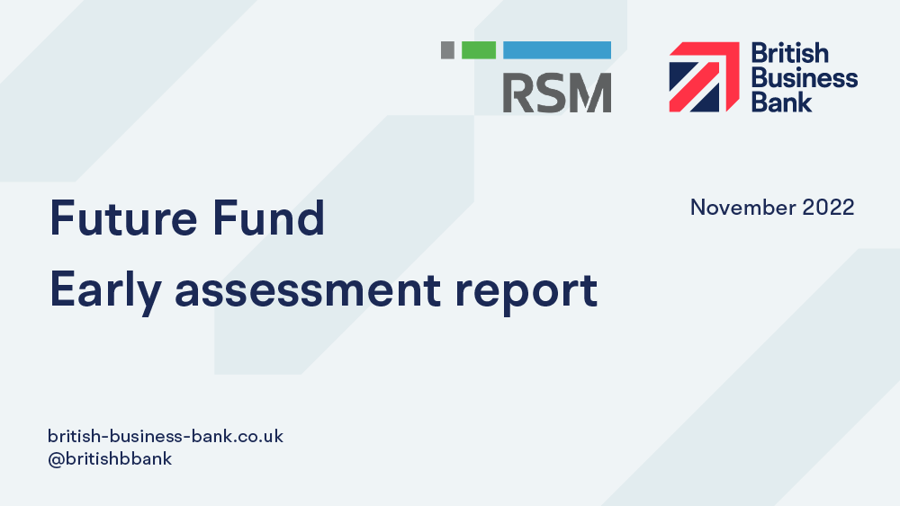 Future fund early assessment report 2022