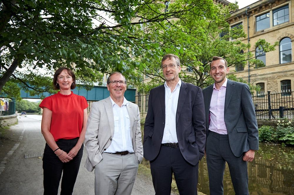 Sally Abbatt, Bob Gomersall, John Eaglesham of ADI and Jonathan Sharp of Mercia.