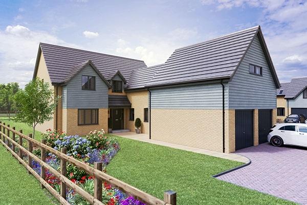 A new-build residential property on one of Artisan's new developments