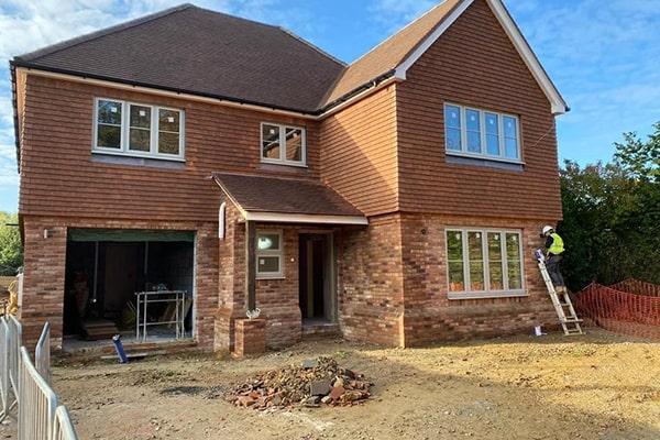 An Ashurst Homes property in the late stages of being constructed