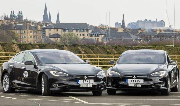 Capital Cars's new fleet of two Tesla Model S P85 vehicles