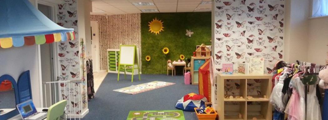 The Cherry Tree Nursery with toys, mats and costumes