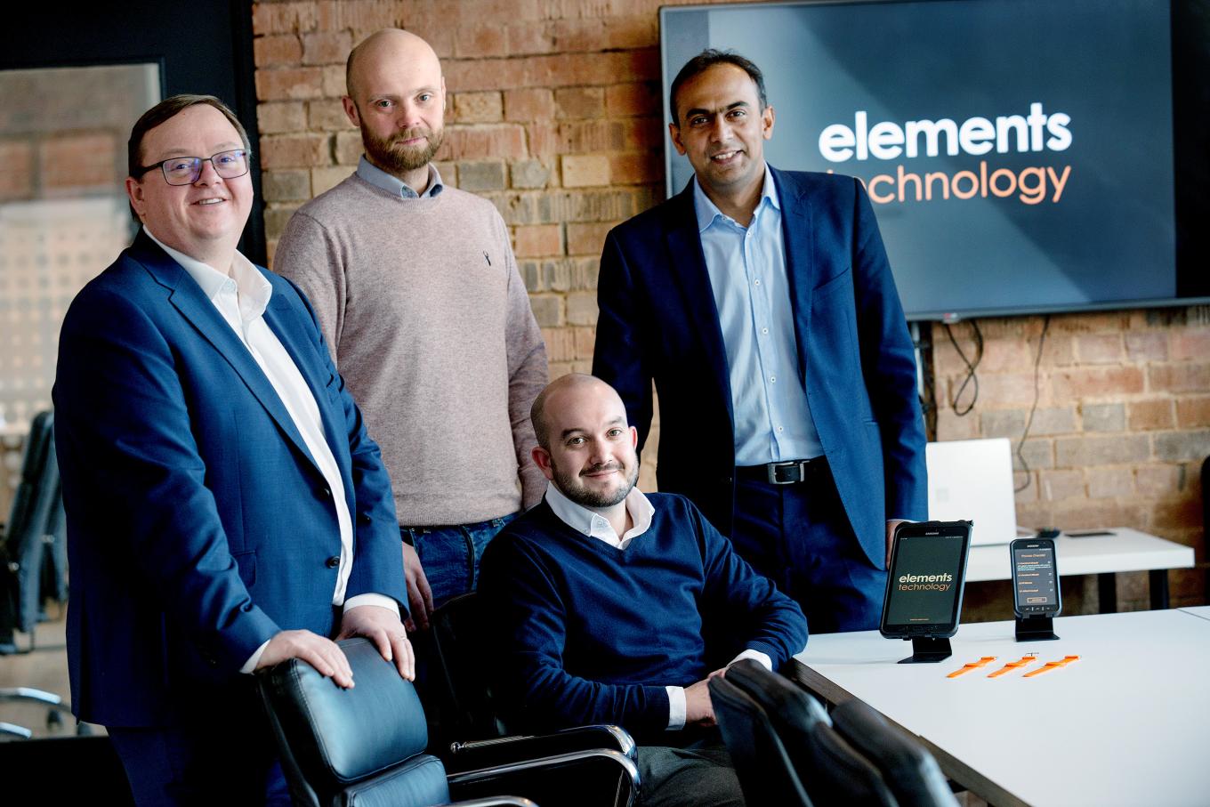 Group photo of Elements Technology founders