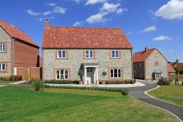 A new-build property on one of Fleur Homes's residential estates