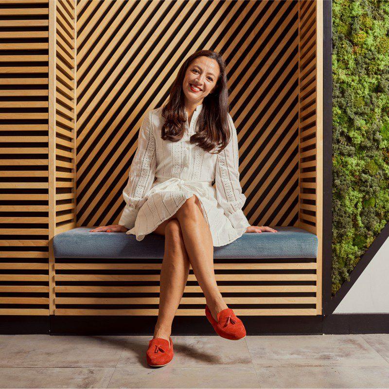 Portrait of Jennifer Bailey, CEO - Calla Shoes, 