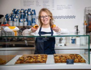 Portrait of Emma Airley, Co Founder Pastéis Lisboa