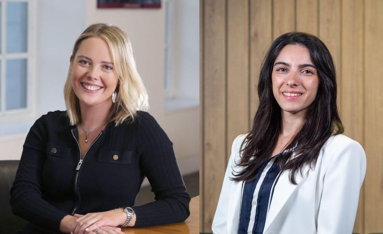 images of Camilla Greenwood and Klarissa Nura