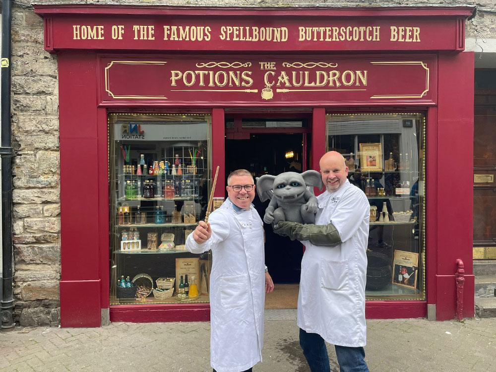 Owner of The Potions Cauldron in Edinburgh