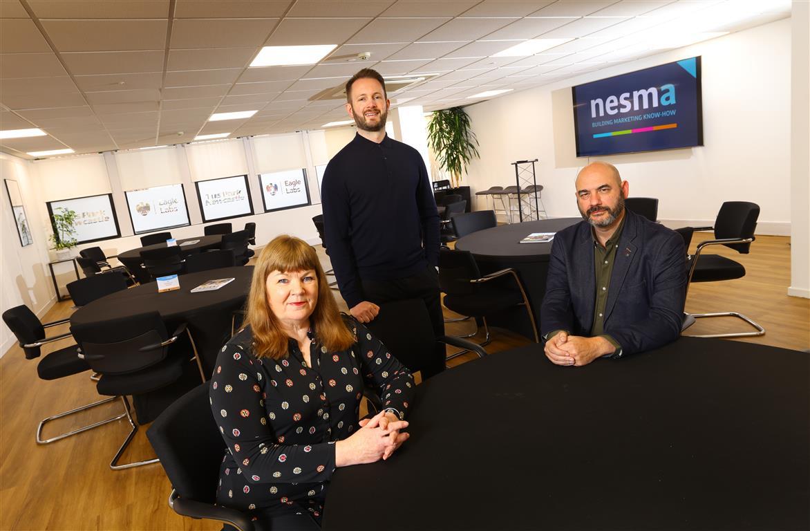 Portrait of the team from nesma