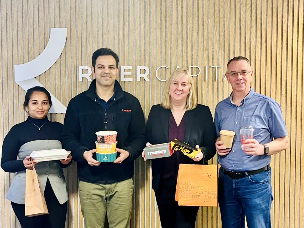 Portrait of the team from Green Bell Packaging