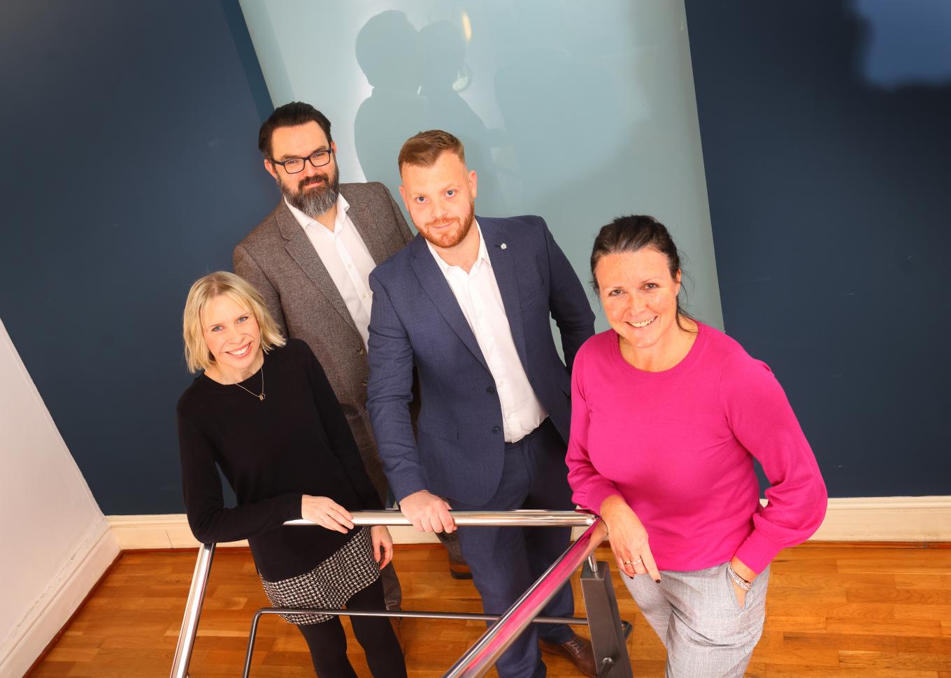 Portrait of the team from Sapphire HR