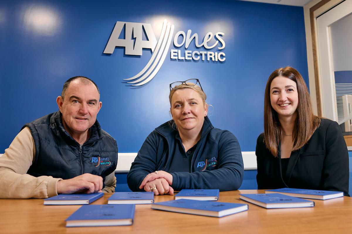 A portrait of the team from AA Jones electric