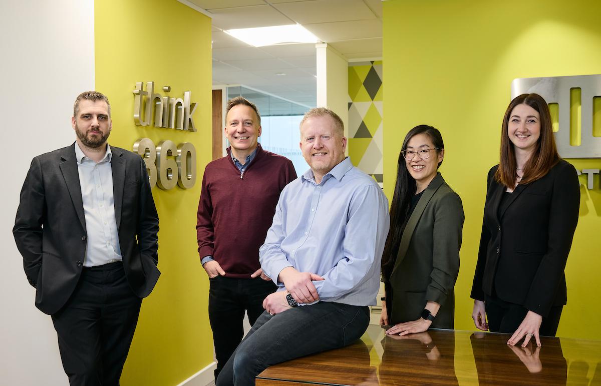 image of the team at think360