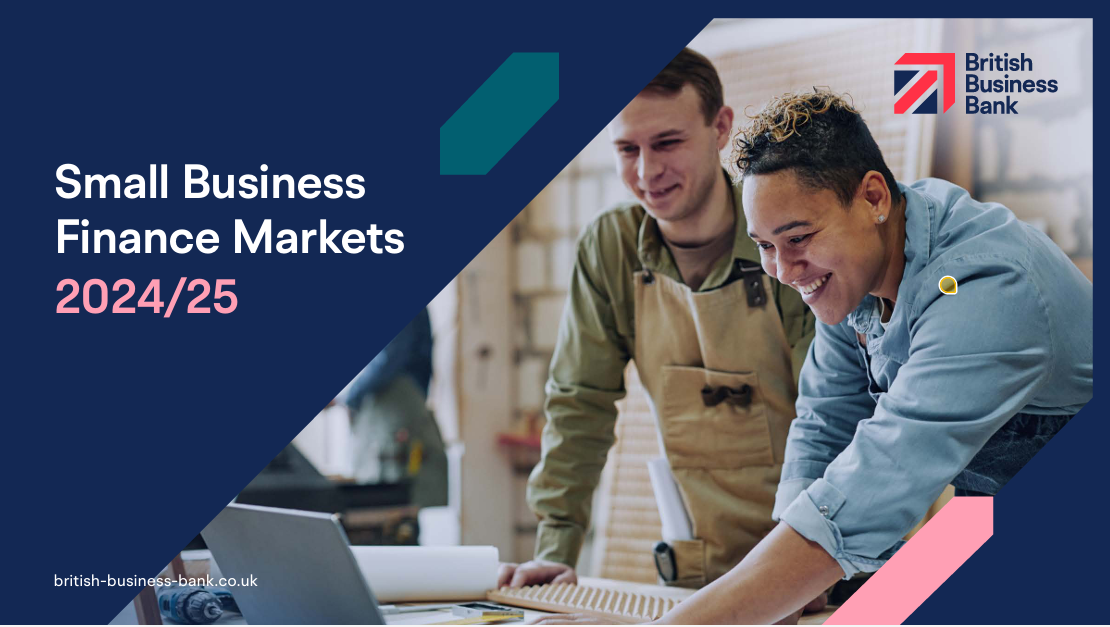 cover image for factsheet for small business finance market 2025 
