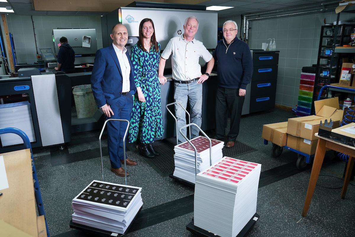 Portrait of the team at Company Cards